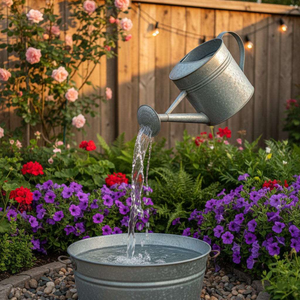 The Magic Floating Watering Can
