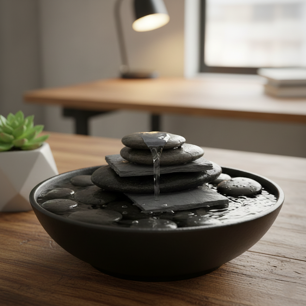 Zen Tabletop Stone Fountain